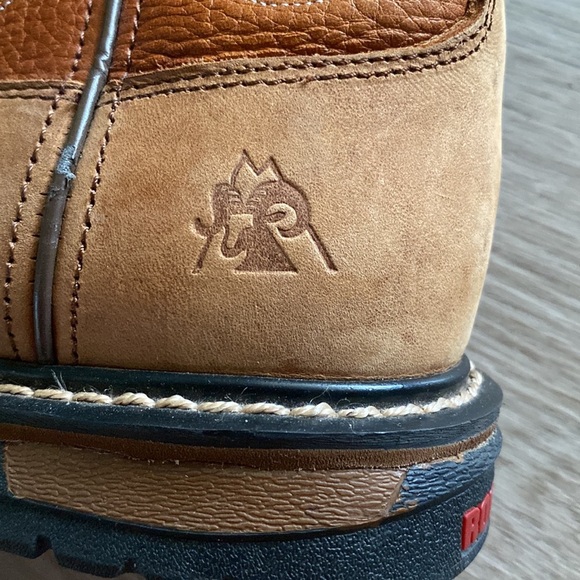 Rocky Tan Leather Western Boots - Picture 2 of 8